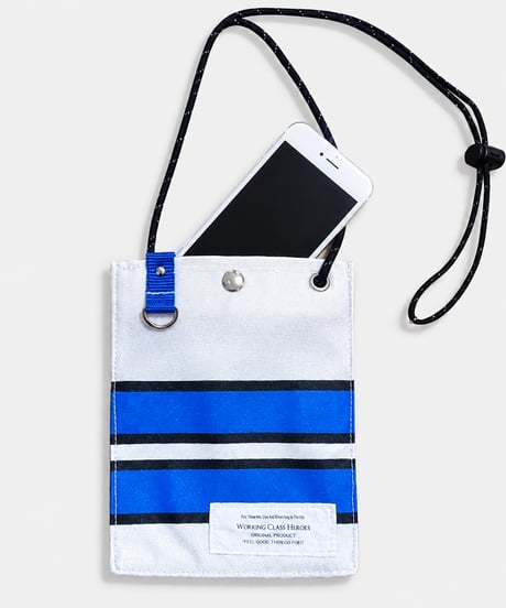 "Re:MAKE." NFL Game shirts Mobile Pouch -"8"/white