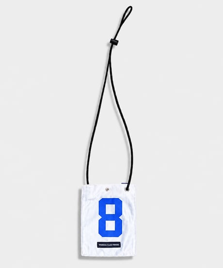 "Re:MAKE." NFL Game shirts Mobile Pouch -"8"/white