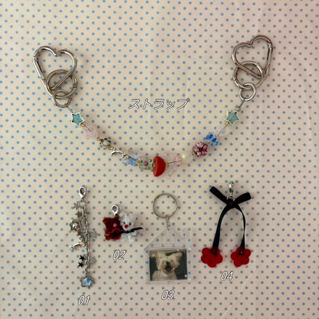 《1点もの》Charm Collection #003