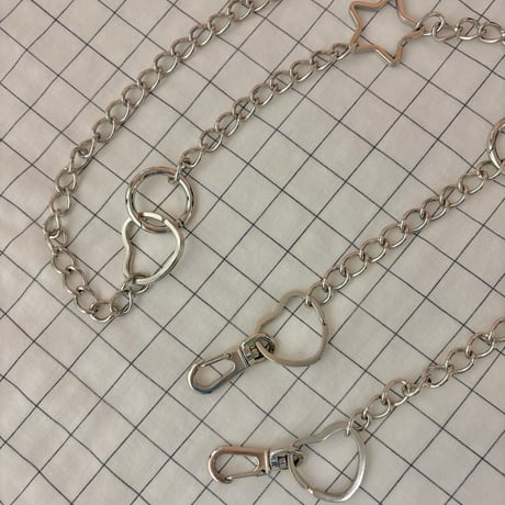 《1点もの》LONG STRAP / "MOONLIGHT"（SILVER）