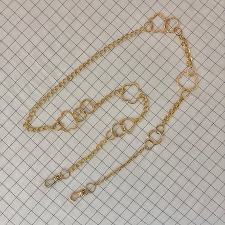 《1点もの》LONG STRAP / "SECRET GARDEN"（GOLD）