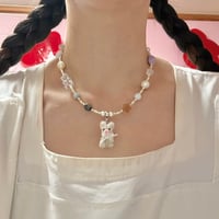 《SPECIAL PRICE》《1点もの》ネックレス "バタフライうさぴょん"