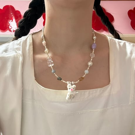 《SPECIAL PRICE》《1点もの》ネックレス "バタフライうさぴょん"