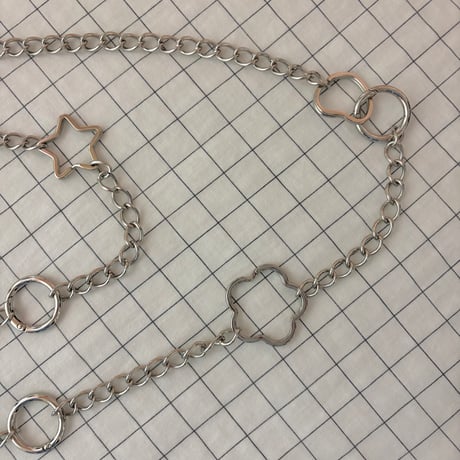 《1点もの》LONG STRAP / "MOONLIGHT"（SILVER）