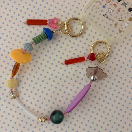 《1点もの》「 チェリーゴーランド 」 MY STRAP