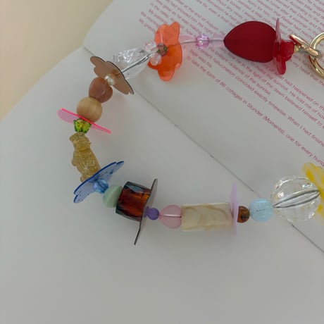 《1点もの》「We’re like PB & J♡ 」(ピーナッツバターとジャムみたいな♡) MY STRAP