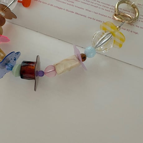 《1点もの》「We’re like PB & J♡ 」(ピーナッツバターとジャムみたいな♡) MY STRAP
