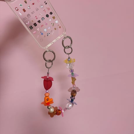 《1点もの》「Let’s chase sunsets together♡ 」(一緒に夕日を追いかけよう♡) MY STRAP