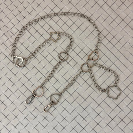 《1点もの》LONG STRAP / "MOONLIGHT"（SILVER）