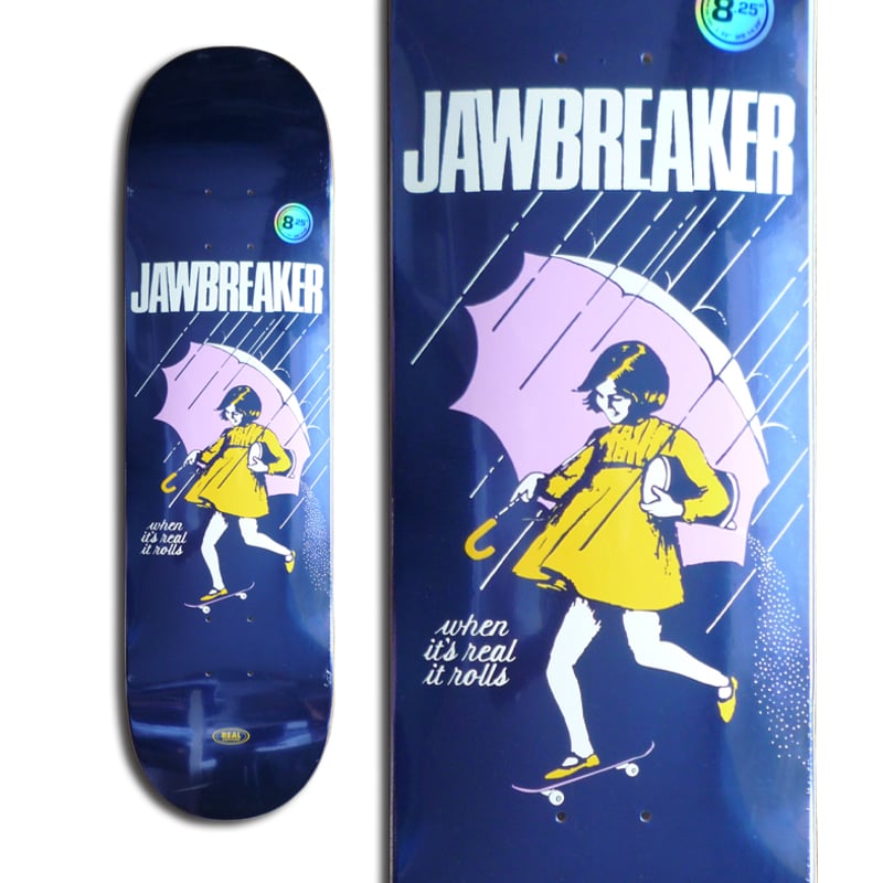 REAL JAWBREAKER BLUE FOIL DECK (8.25 x 32inch)