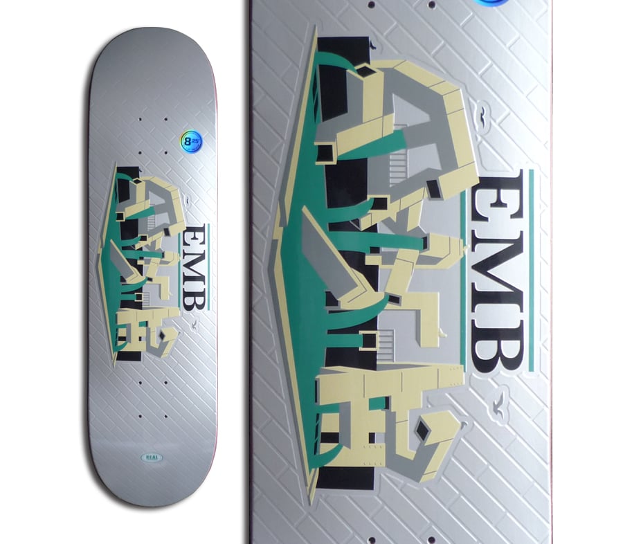 REAL スケートボード REAL EMB DECK (8.25 x 32inch) | HESHDAWGZ