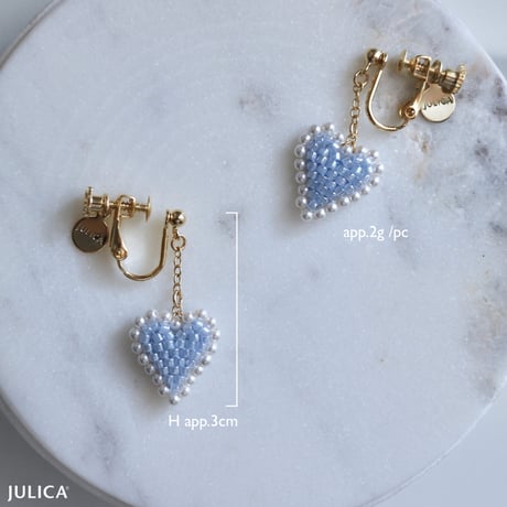 JULICA | Très Petit-Pearled SweetHeart_Brume de jasmin