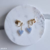 【最終受注】JULICA | Très Petit-Pearled SweetHeart_Brume de jasmin
