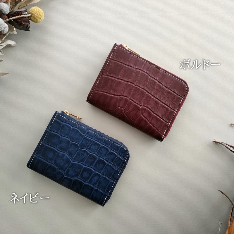 Smooth Wallet クロコ型押 | VIAJAR