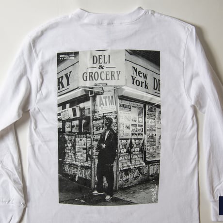 212.MAG × NEW NEW YORK CLUB / NY Deli & Grocery Long Sleeve Tee -White