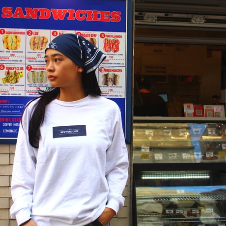 212.MAG × NEW NEW YORK CLUB / NY Deli & Grocery Long Sleeve Tee -White