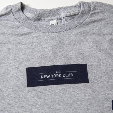 212.MAG × NEW NEW YORK CLUB / NY Deli & Grocery Long Sleeve Tee -Heather Grey