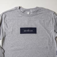 212.MAG × NEW NEW YORK CLUB / NY Deli & Grocery Long Sleeve Tee -Heather Grey