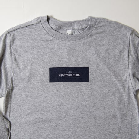 212.MAG × NEW NEW YORK CLUB / NY Deli & Grocery Long Sleeve Tee -Heather Grey