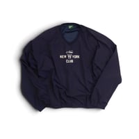 WOODBLOCK x NEW NEW YORK CLUB V-NECK NYLON PULLOVER JACKET