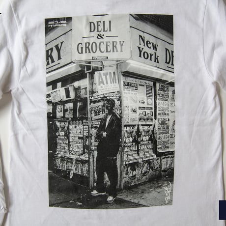 212.MAG × NEW NEW YORK CLUB / NY Deli & Grocery Long Sleeve Tee -White