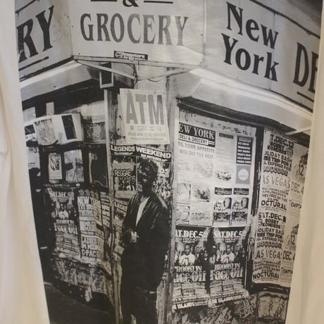 212.MAG × NEW NEW YORK CLUB / NY Deli & Grocery Long Sleeve Tee -White