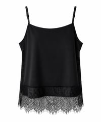 lace camisole / black（セットアップ対応）