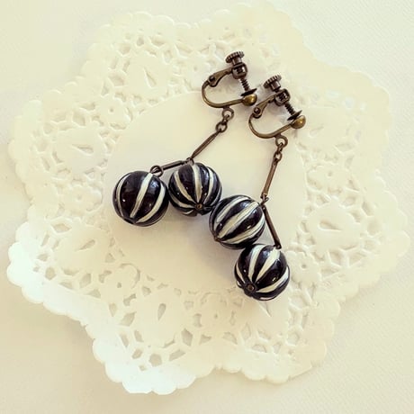 〖PIERCE･EARRINGS〗しましまピアス・イヤリング