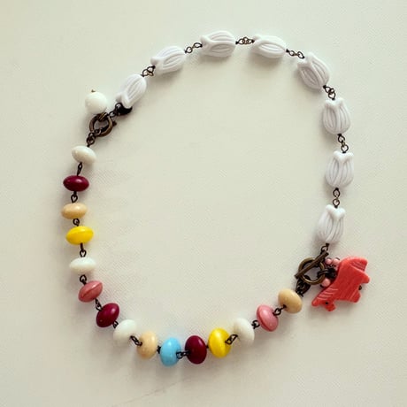 〖BRACELET〗ピンクうまこカラフルブレスレット
