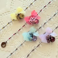 〖BRACELET〗パステルカラーリボンブレスレット