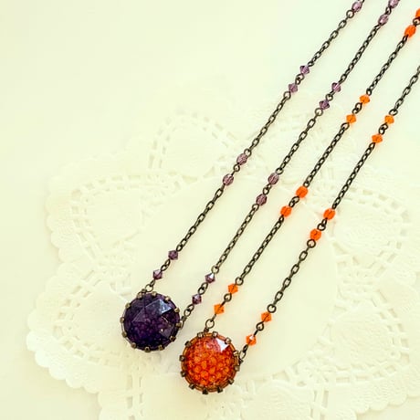 〖NECKLACE〗ヴィンテージキラキララウンドネックレス