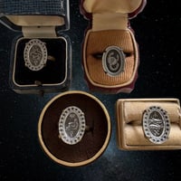 〖RING〗ヴィンテージインタリオ星座リング