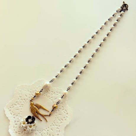 〖NECKLACE〗つばめメタルネックレス