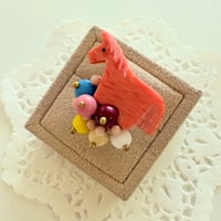 〖RING〗ピンクうまこカラフルリング