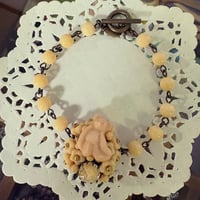 〖BRACELET〗ベージュのクマブレスレット