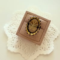 〖RING〗ヴィンテージ蝶々インタリオリング