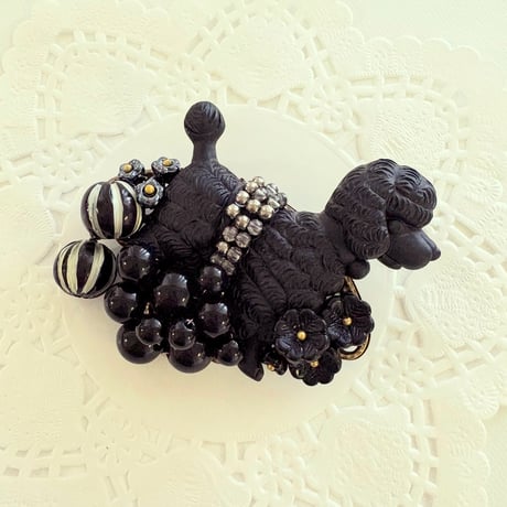 〖BROOCH〗プードルブローチ