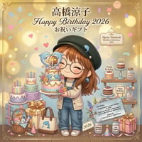 🎂 高橋涼子 Birthday 2026 お祝いギフト＜投げ銭＞お気持ち投げ銭【￥5,000-】（お礼：メールにて思い出のお礼画像1枚お送りいたします☆）