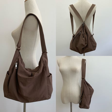 3wayショルダーリュックマルチbag  新色