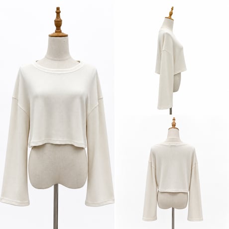 やわらかワッフルストレッチロンTee