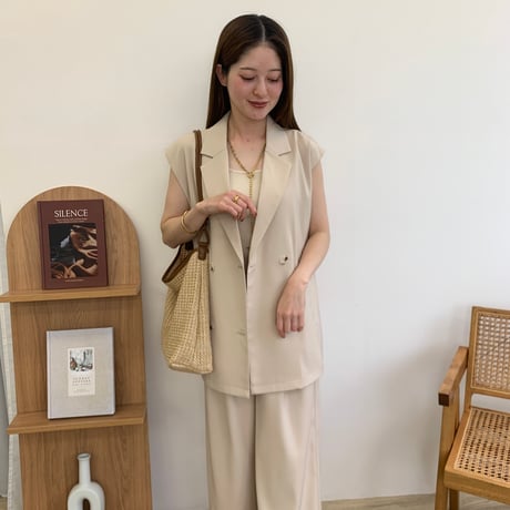 サージカル・アシンメトリーボールチェーンネックレス