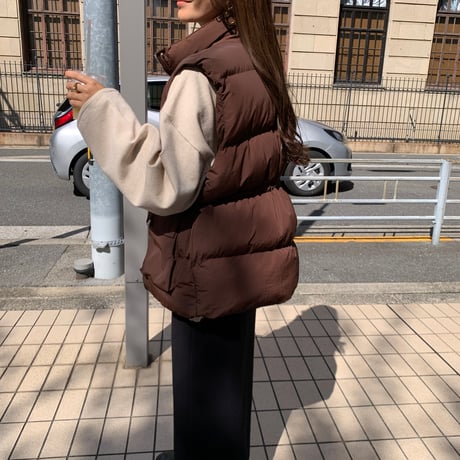 ドローコード中綿ベスト