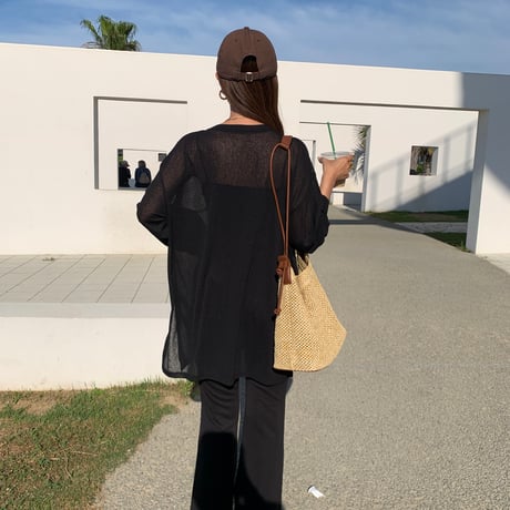 水陸両用シアーロングラッシュトップス