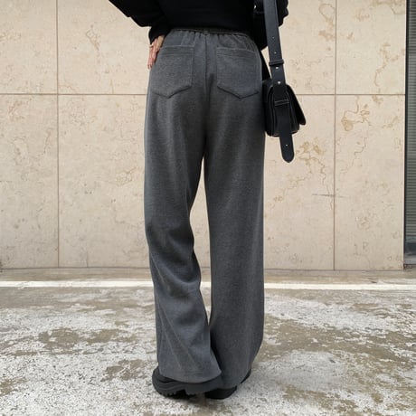 履き心地最高ストレッチユニセックスワイドパンツ