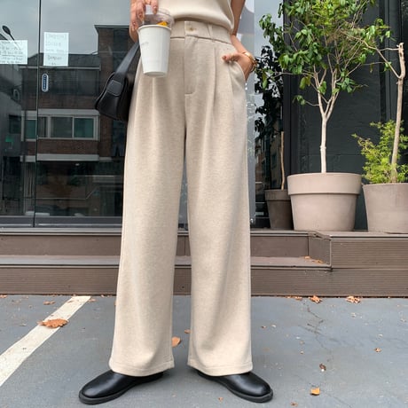 履き心地最高ストレッチユニセックスワイドパンツ