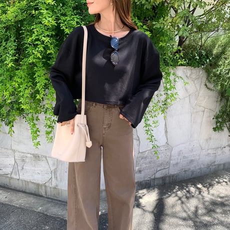 やわらかワッフルストレッチロンTee