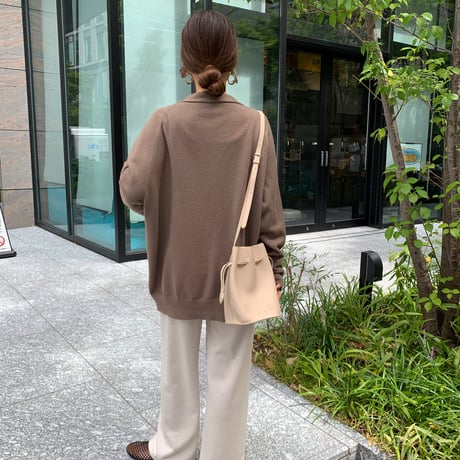 ふわもちニットカーディガン