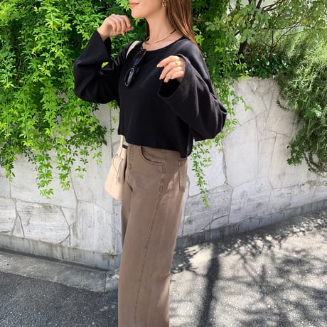 やわらかワッフルストレッチロンTee