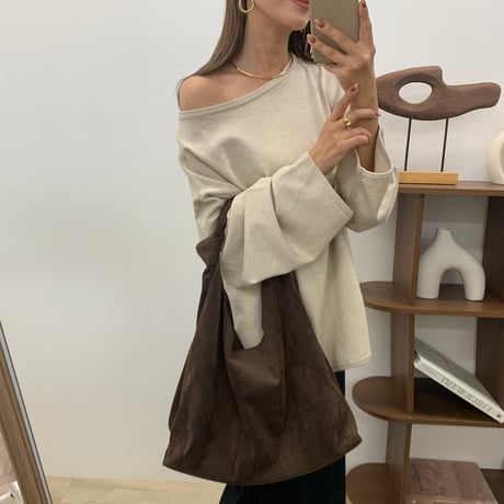 10/16入荷・柔らかスエードショルダーbag