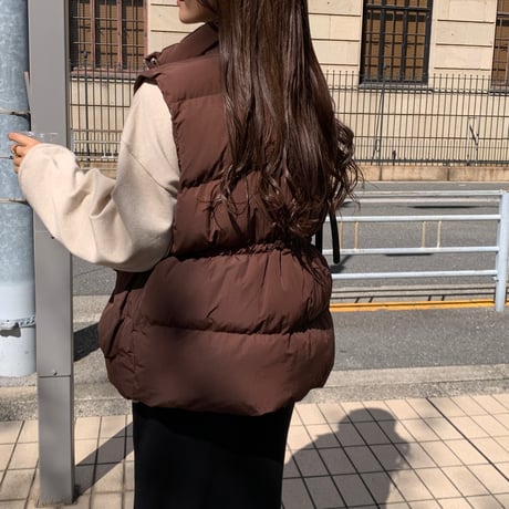 ドローコード中綿ベスト